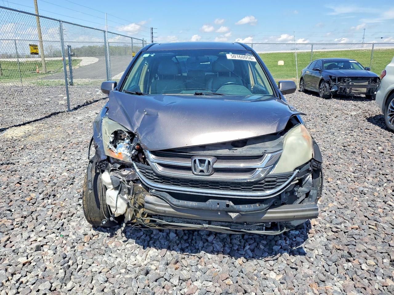 2011 Honda Cr-v Exl Gray vin: 5J6RE4H77BL073296