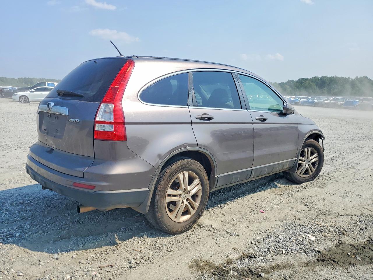 2011 Honda Cr-v Exl Gray vin: 5J6RE4H77BL073475
