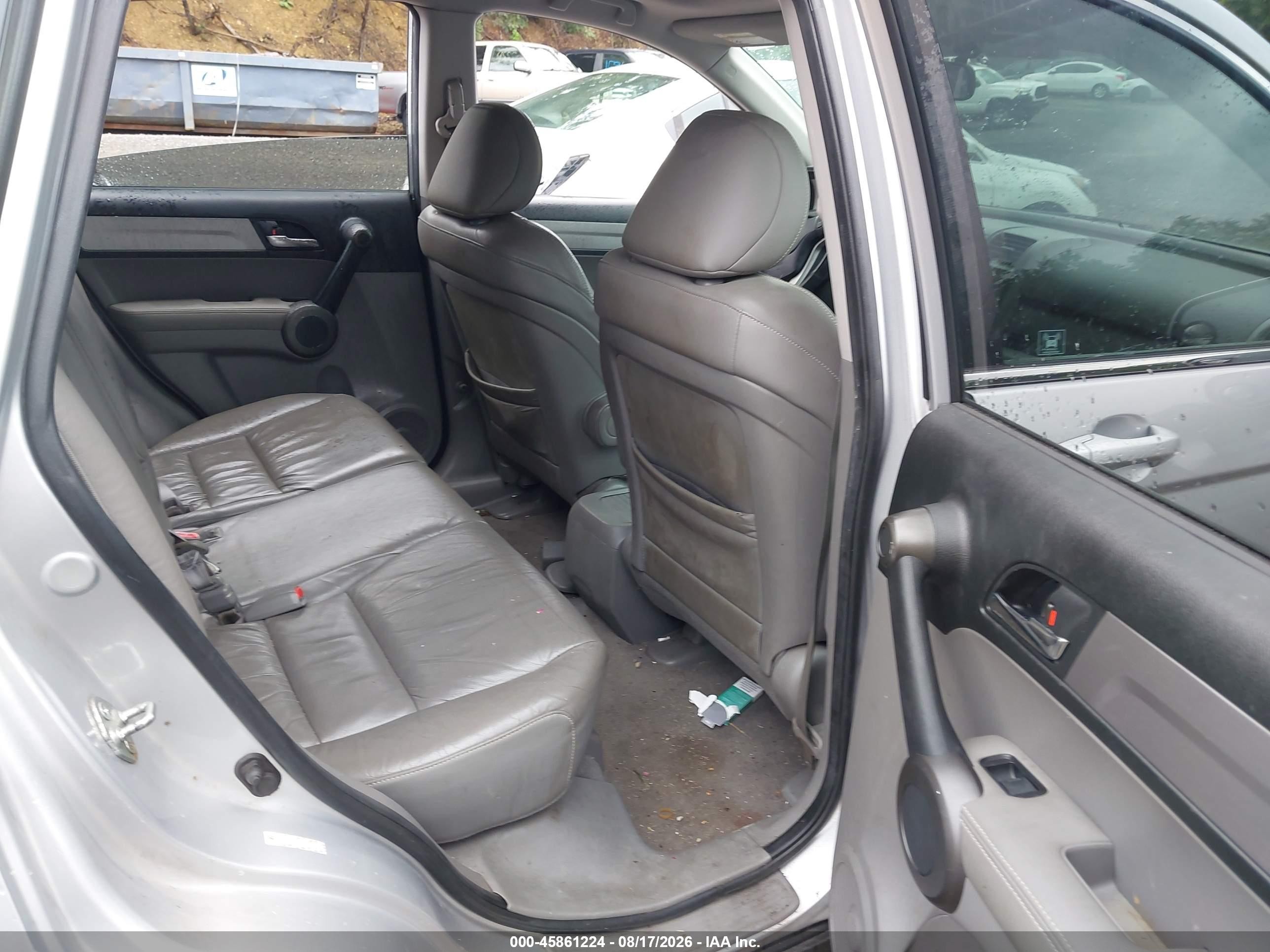 2011 Honda Cr-v Ex-l Silver vin: 5J6RE4H77BL100495