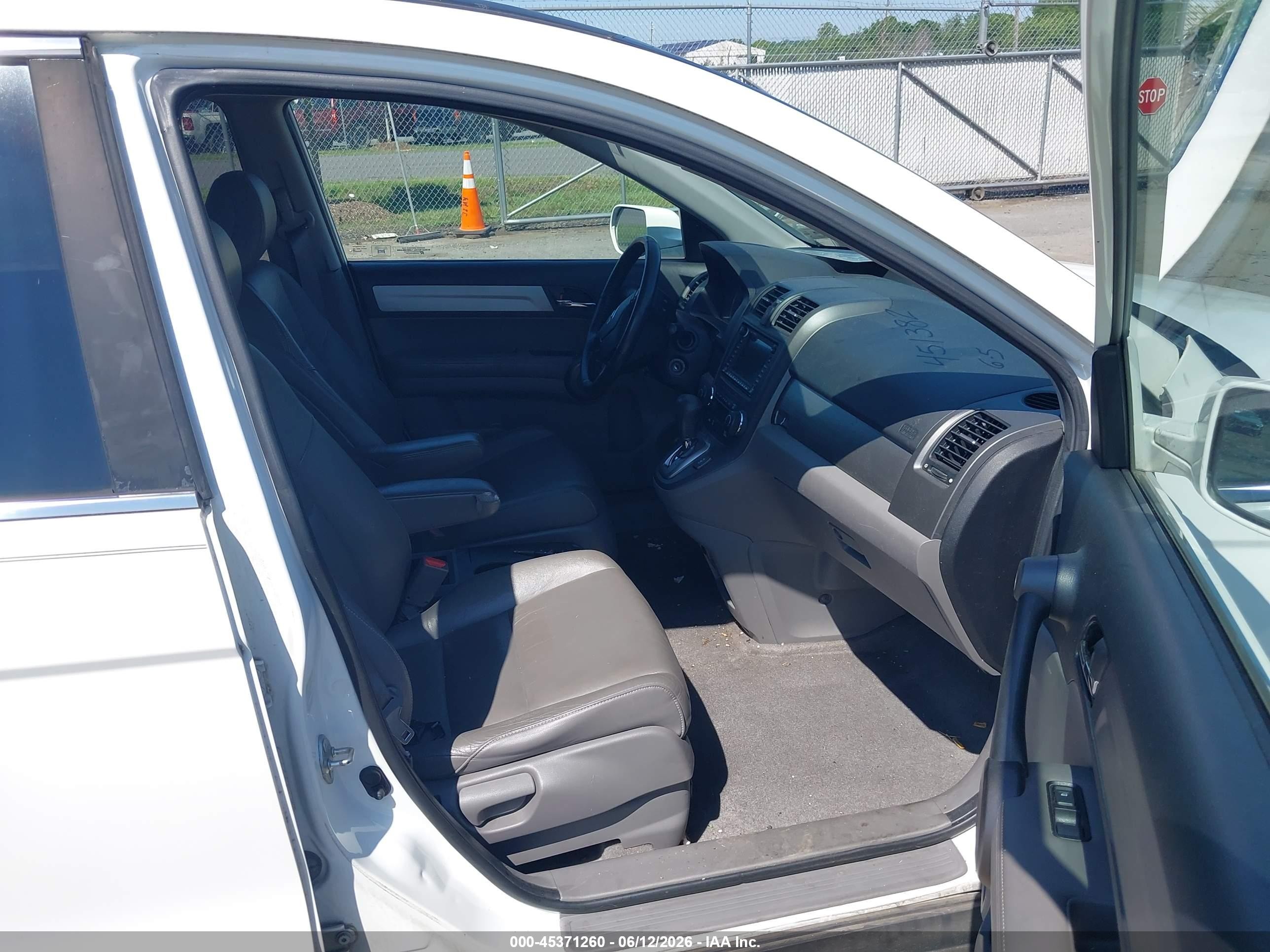 2011 Honda Cr-v Ex-l White vin: 5J6RE4H77BL111545