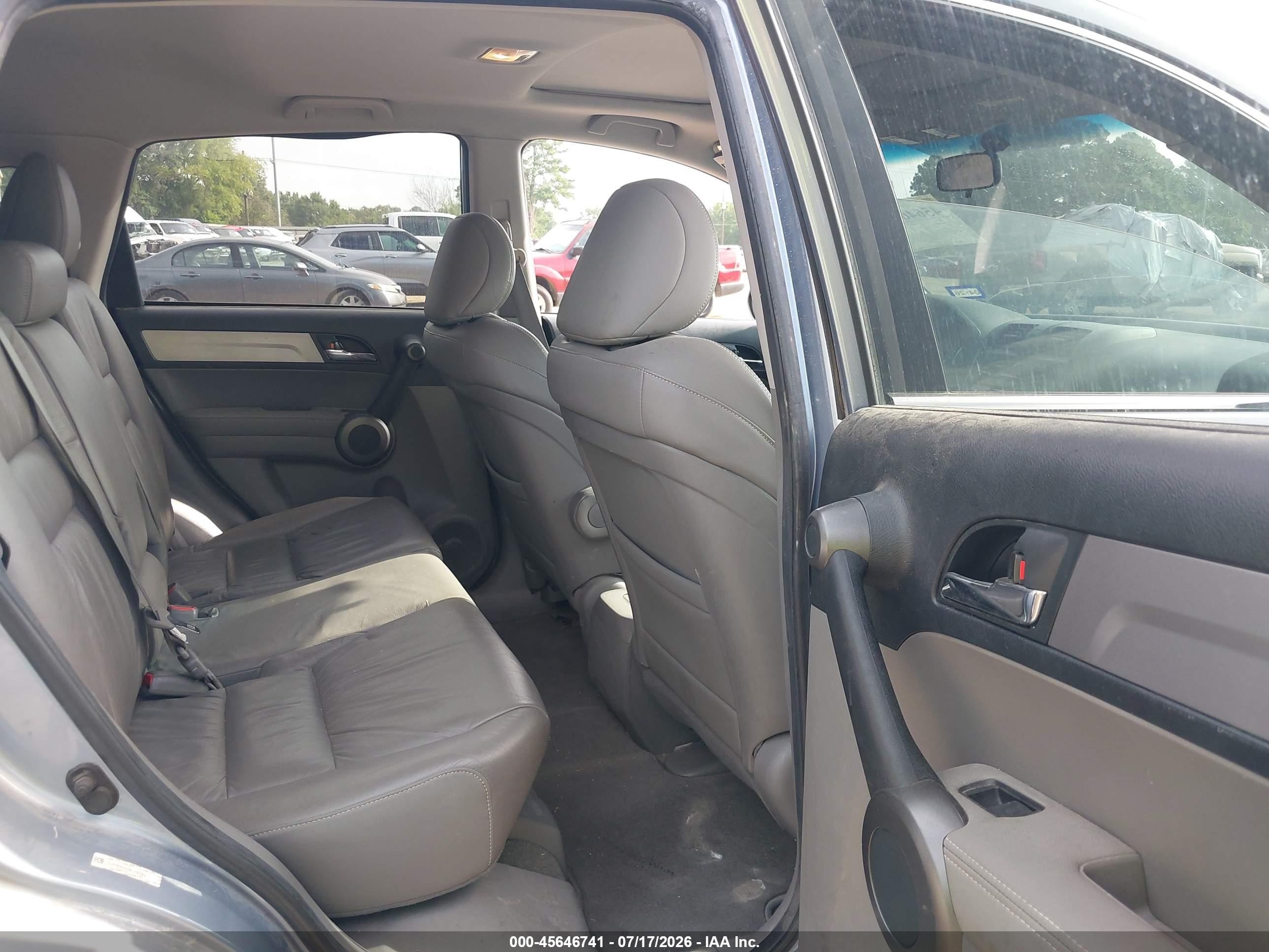 2011 Honda Cr-v Ex-l Light Blue vin: 5J6RE4H77BL118480
