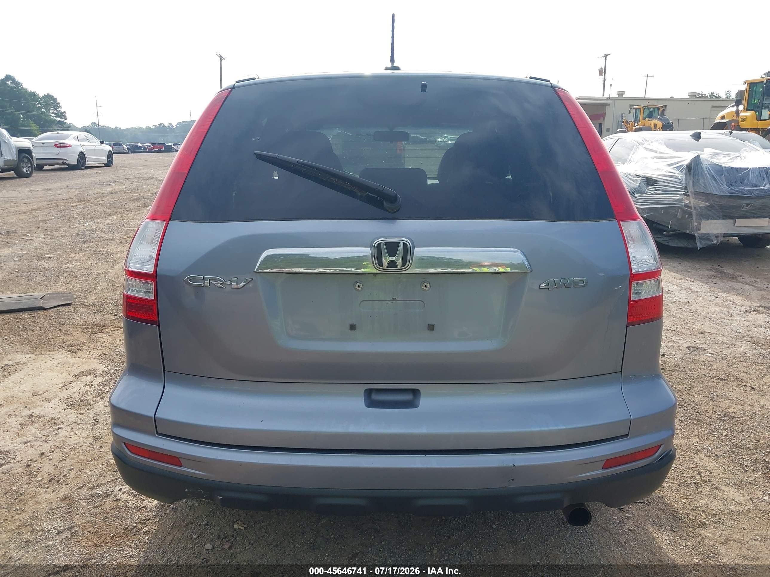 2011 Honda Cr-v Ex-l Light Blue vin: 5J6RE4H77BL118480