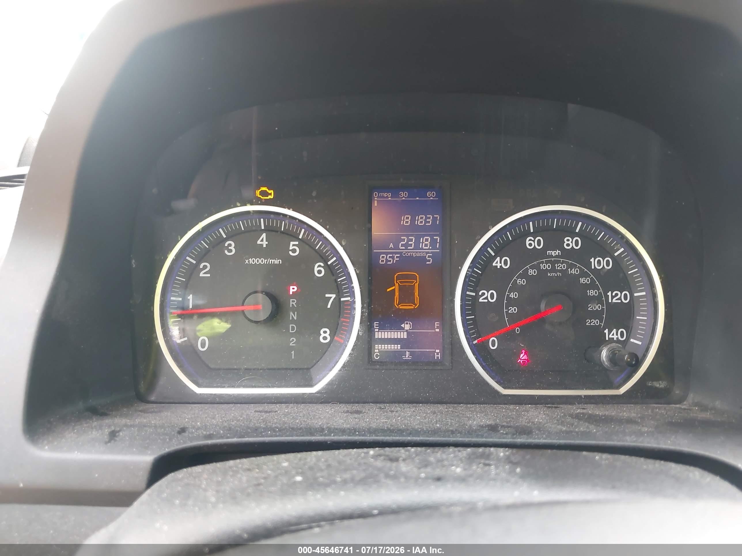 2011 Honda Cr-v Ex-l Light Blue vin: 5J6RE4H77BL118480