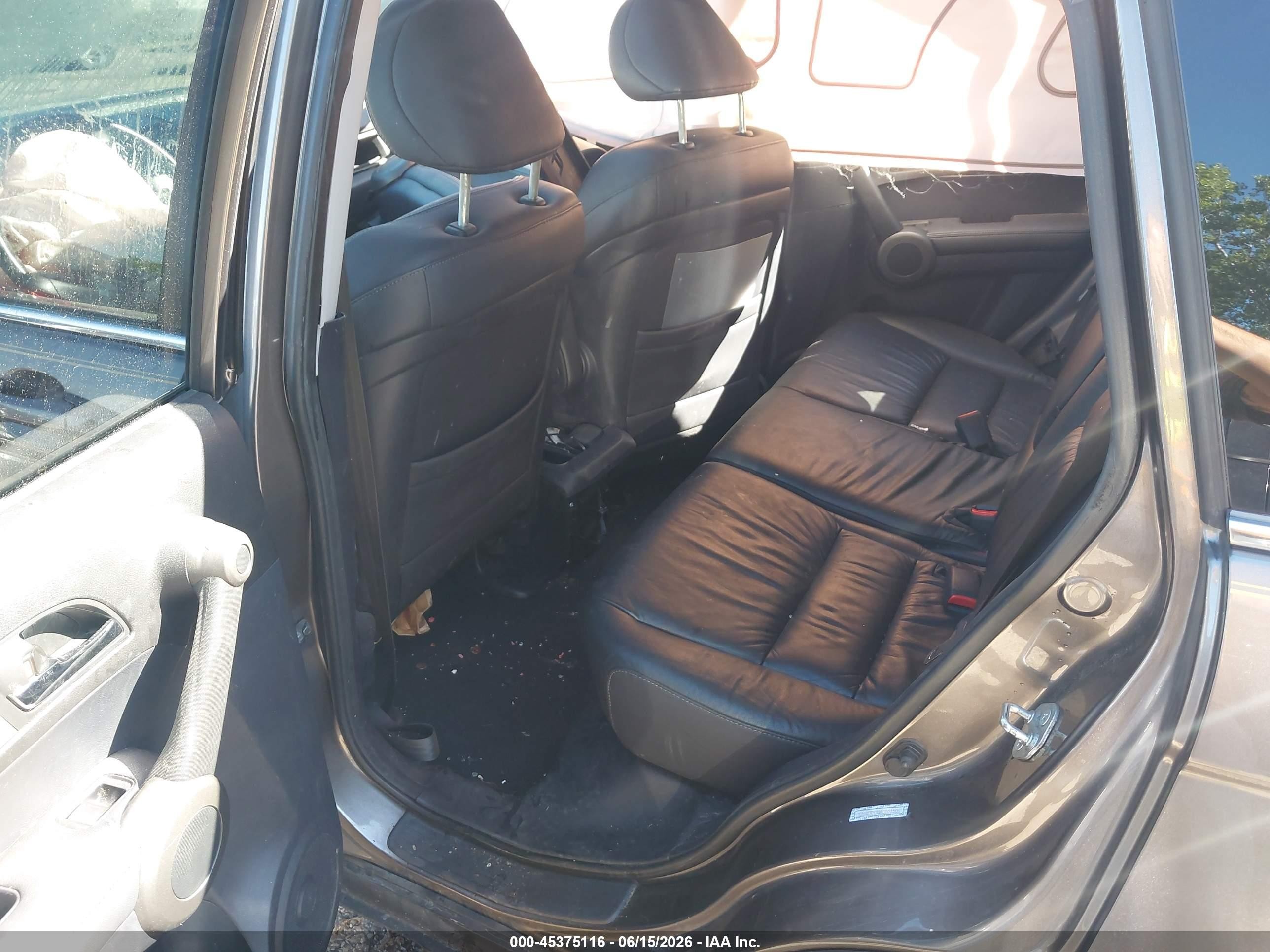2010 Honda Cr-v Ex-l Gray vin: 5J6RE4H78AL001506