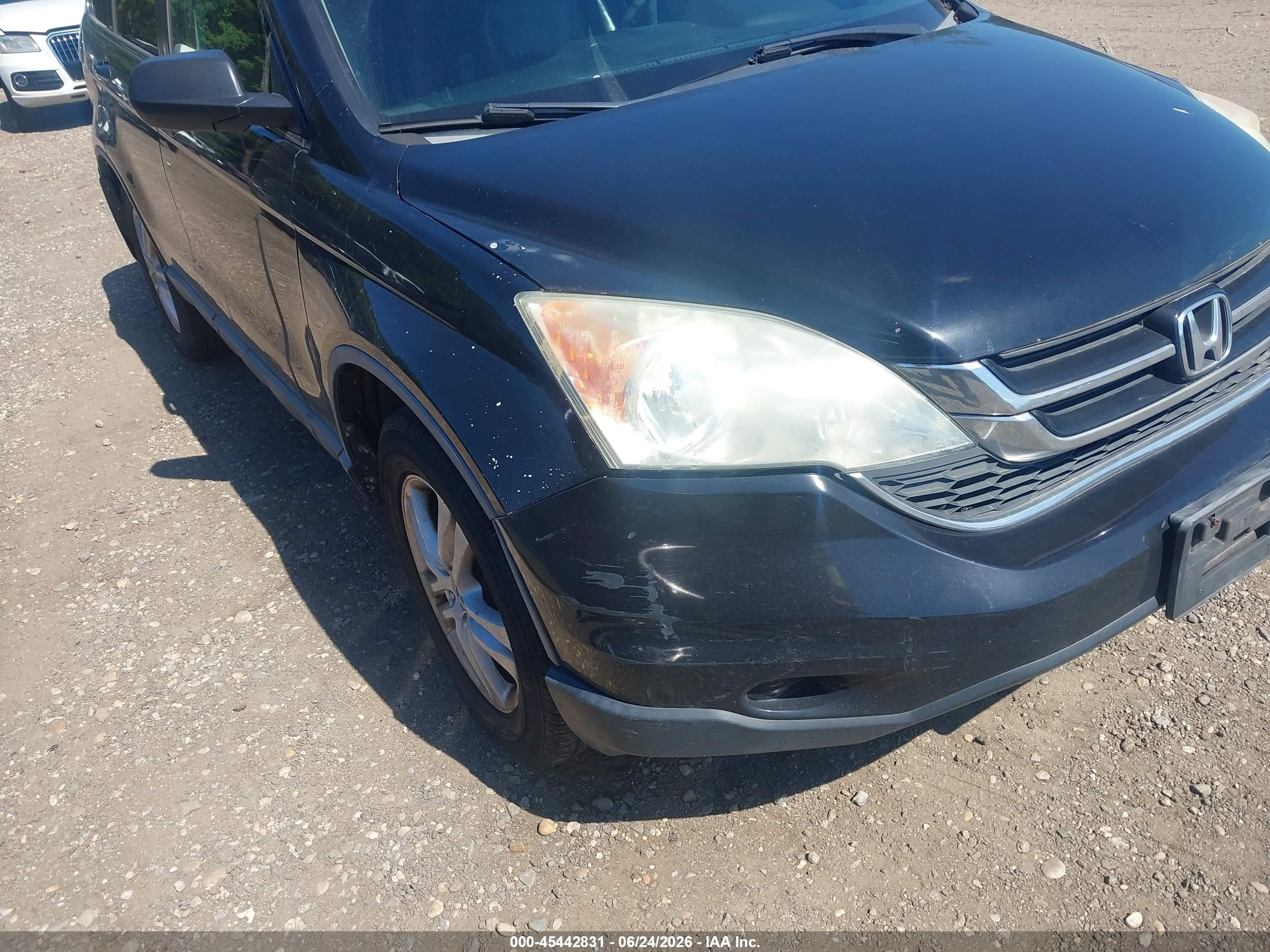 2010 Honda Cr-v Ex-l Черный vin: 5J6RE4H78AL005295