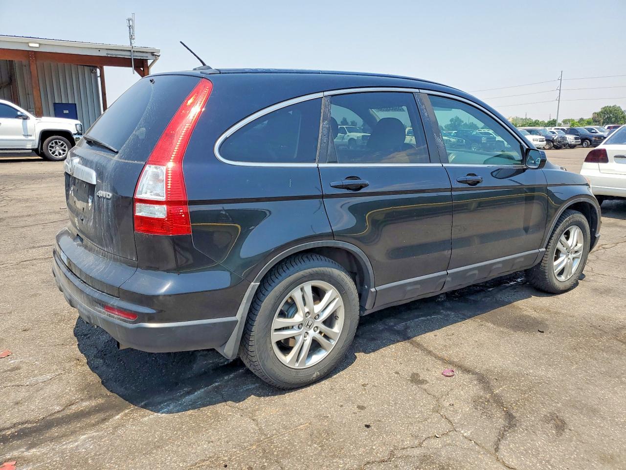 2010 Honda Cr-v Exl Black vin: 5J6RE4H78AL033601