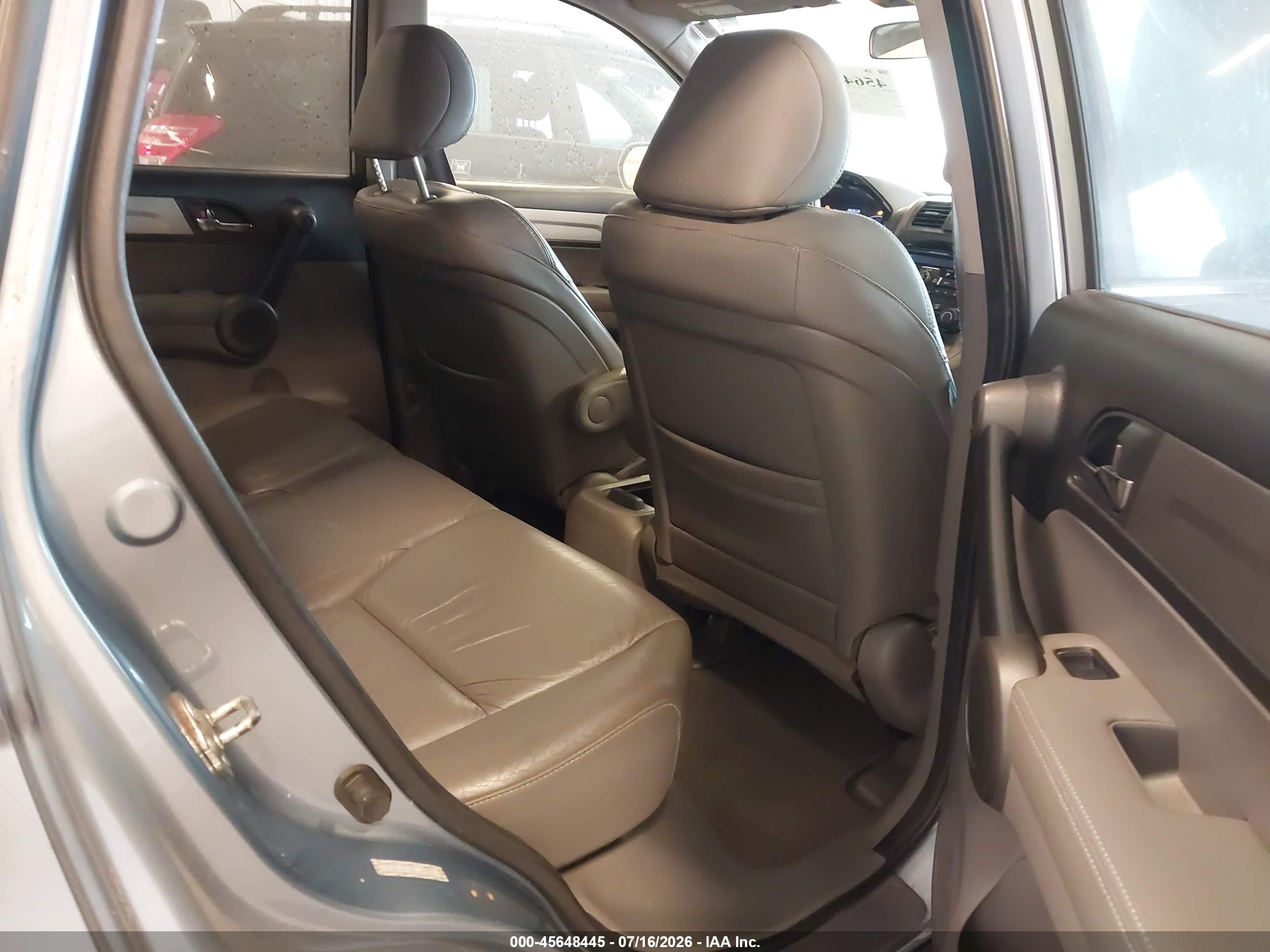 2010 Honda Cr-v Ex-l Blue vin: 5J6RE4H78AL040791