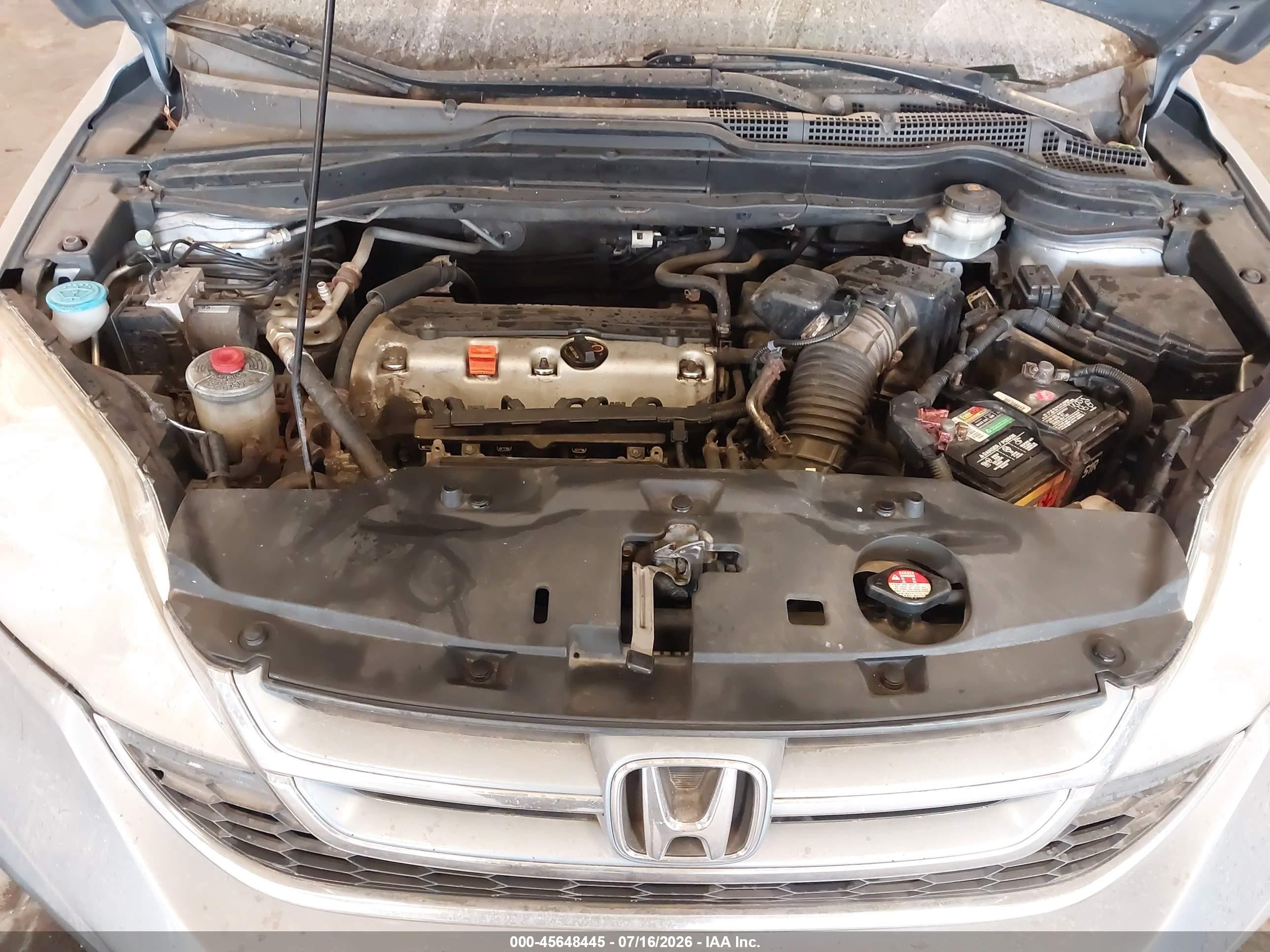 2010 Honda Cr-v Ex-l Blue vin: 5J6RE4H78AL040791
