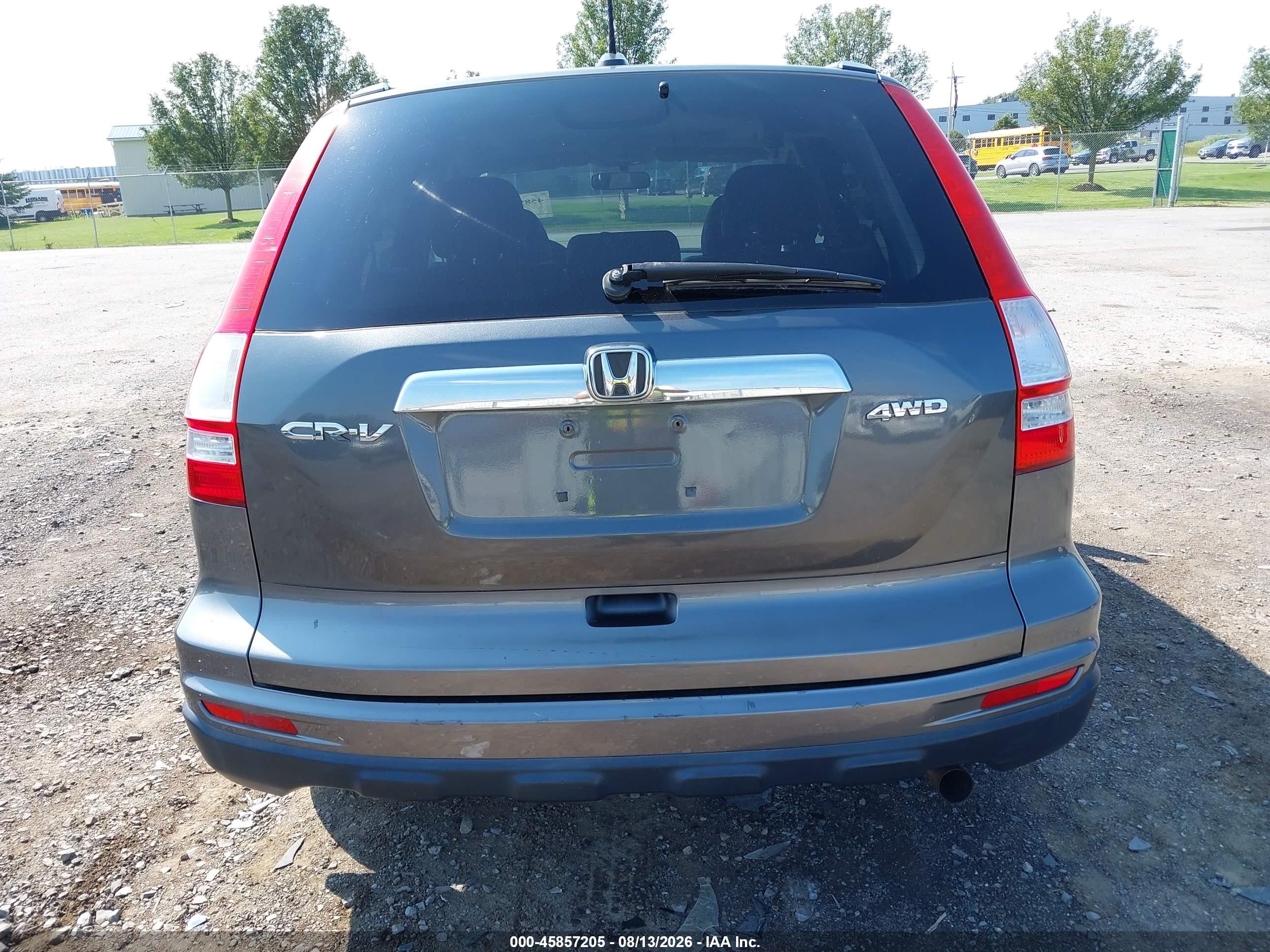 2010 Honda Cr-v Ex-l Gray vin: 5J6RE4H78AL041164