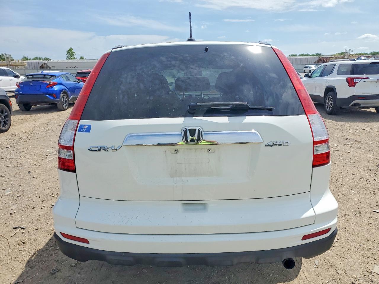2010 Honda Cr-v Exl White vin: 5J6RE4H78AL047854