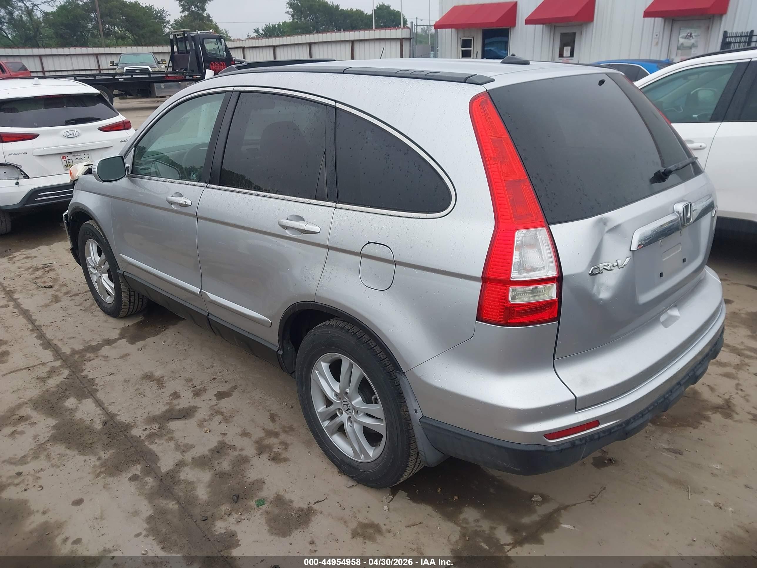 2010 Honda Cr-v Ex-l Серебряный vin: 5J6RE4H78AL055839