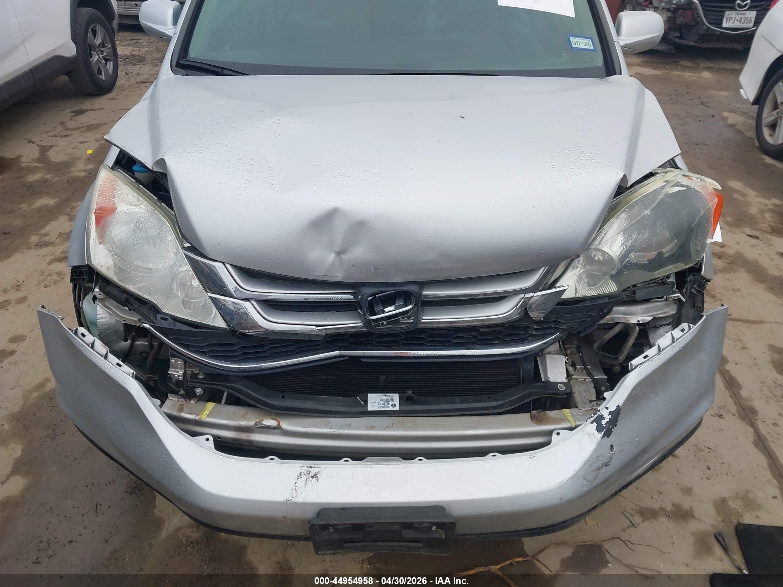 2010 Honda Cr-v Ex-l Серебряный vin: 5J6RE4H78AL055839