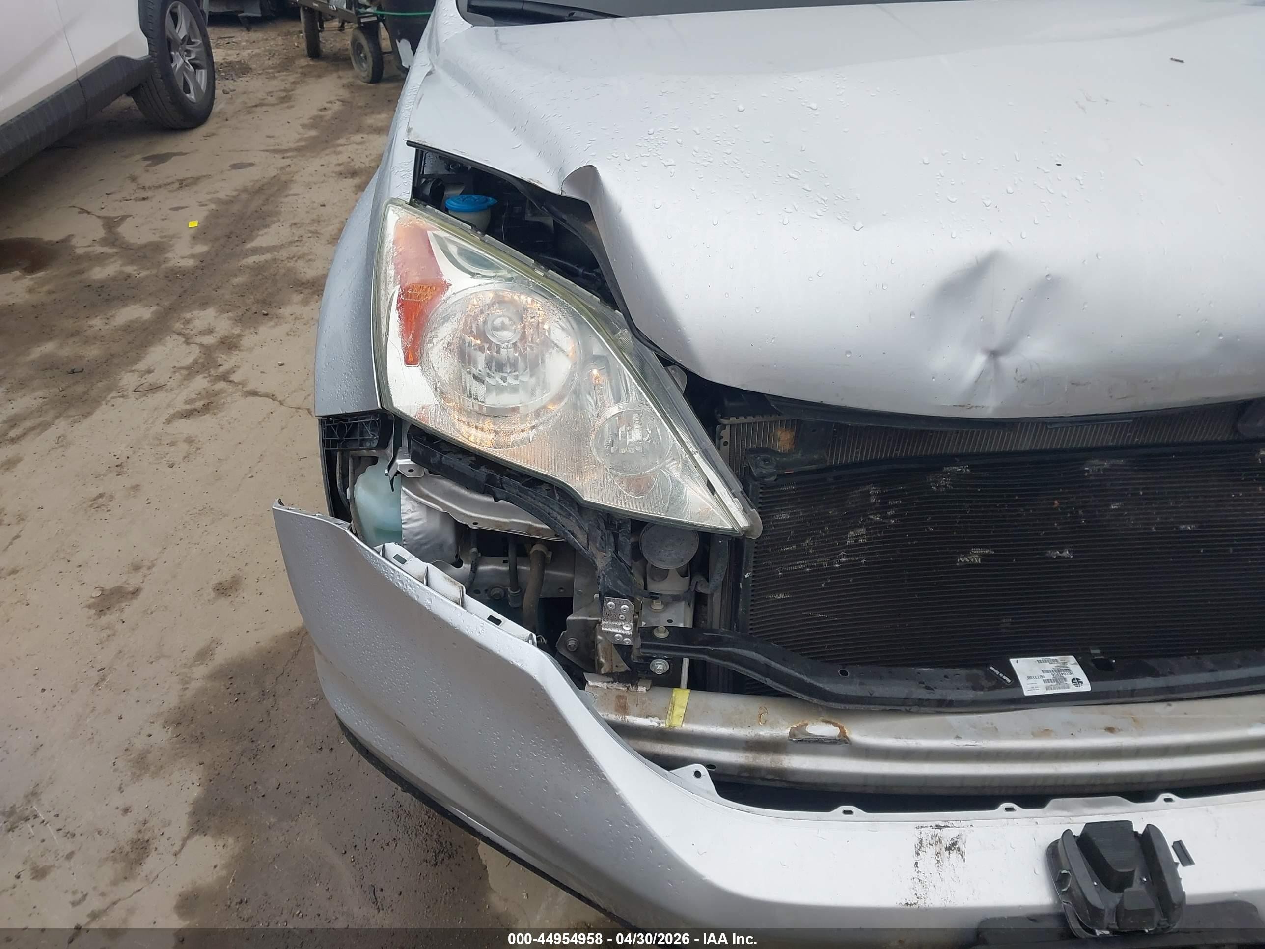 2010 Honda Cr-v Ex-l Серебряный vin: 5J6RE4H78AL055839