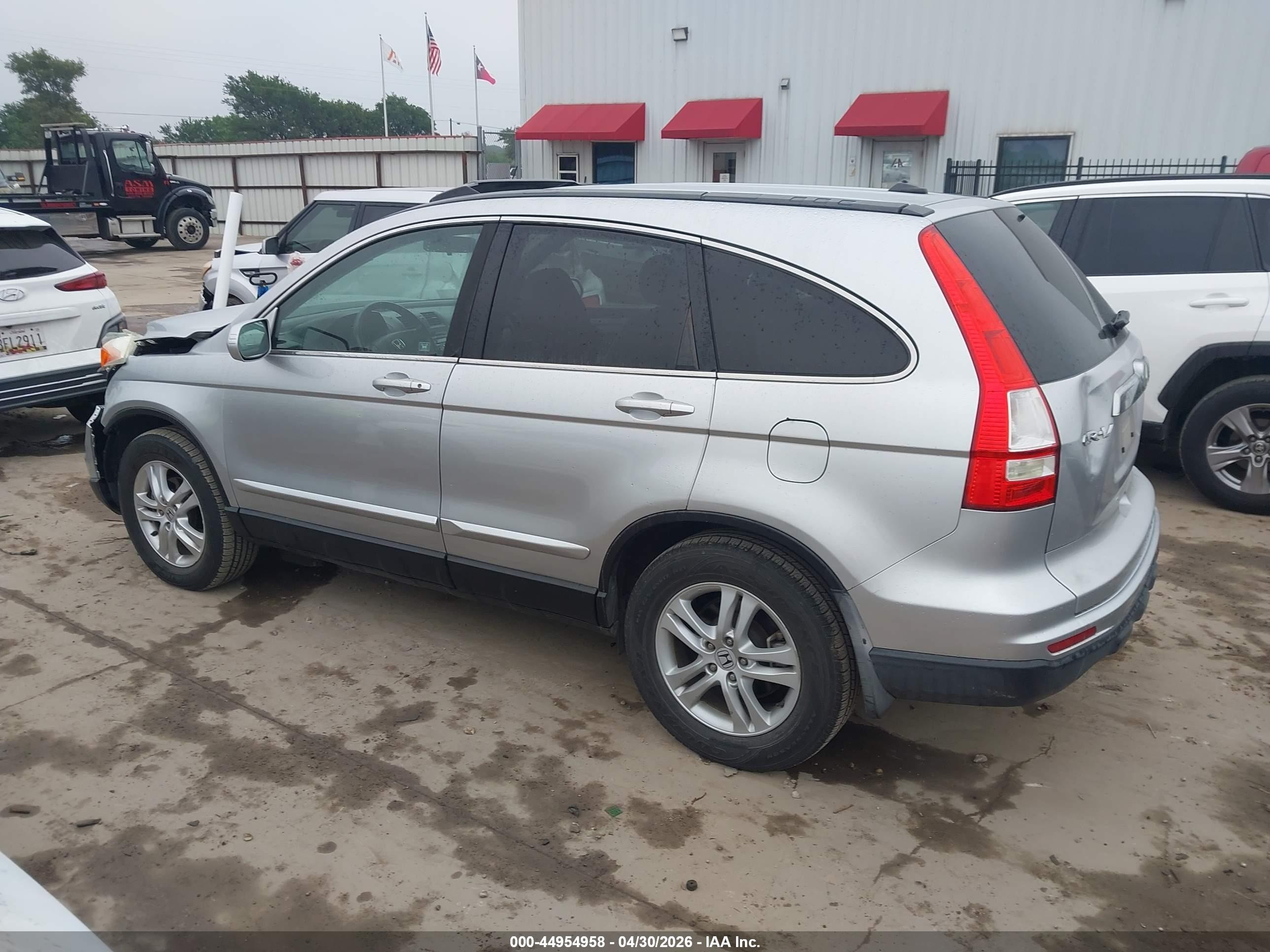 2010 Honda Cr-v Ex-l Серебряный vin: 5J6RE4H78AL055839