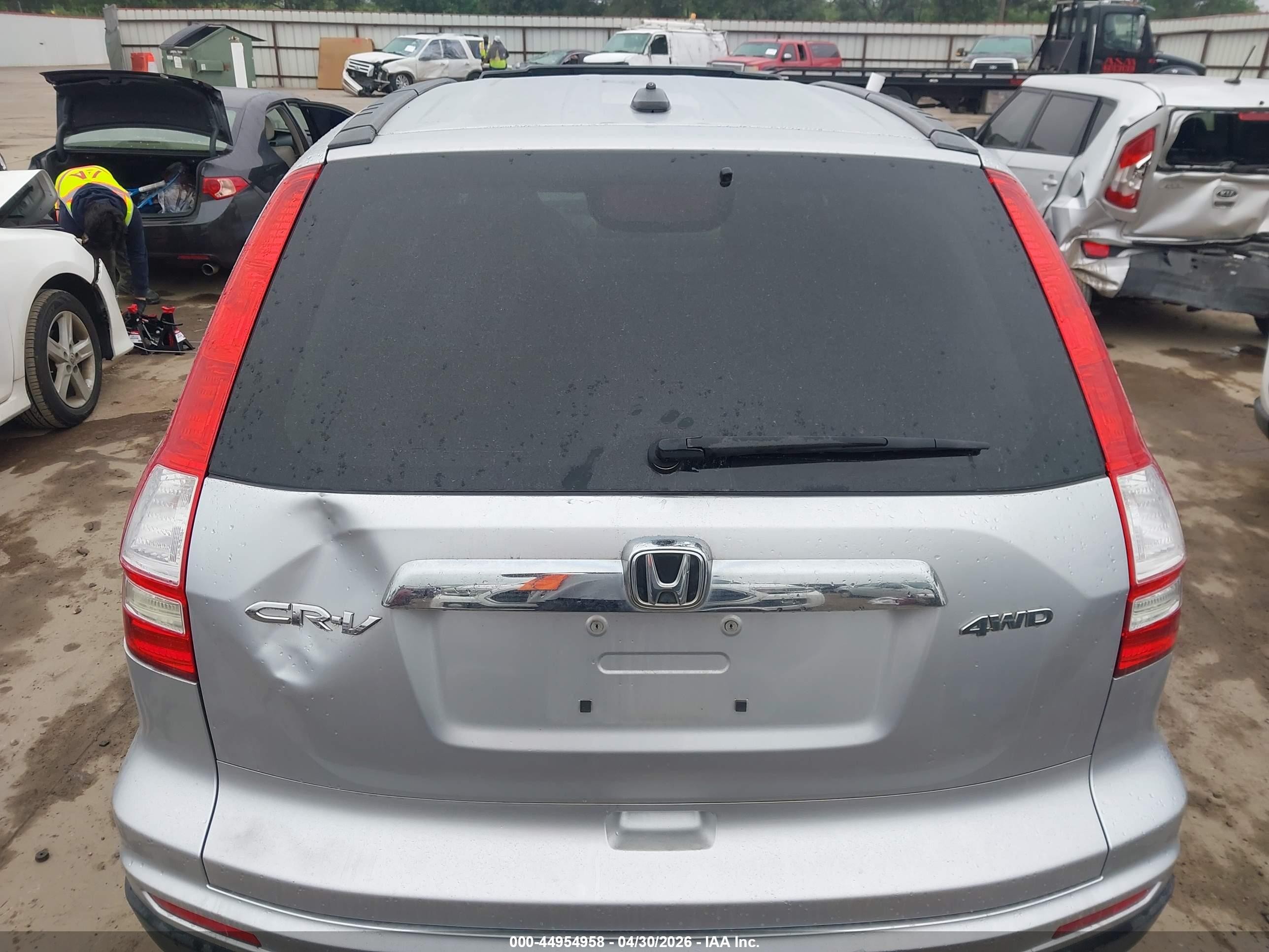 2010 Honda Cr-v Ex-l Серебряный vin: 5J6RE4H78AL055839