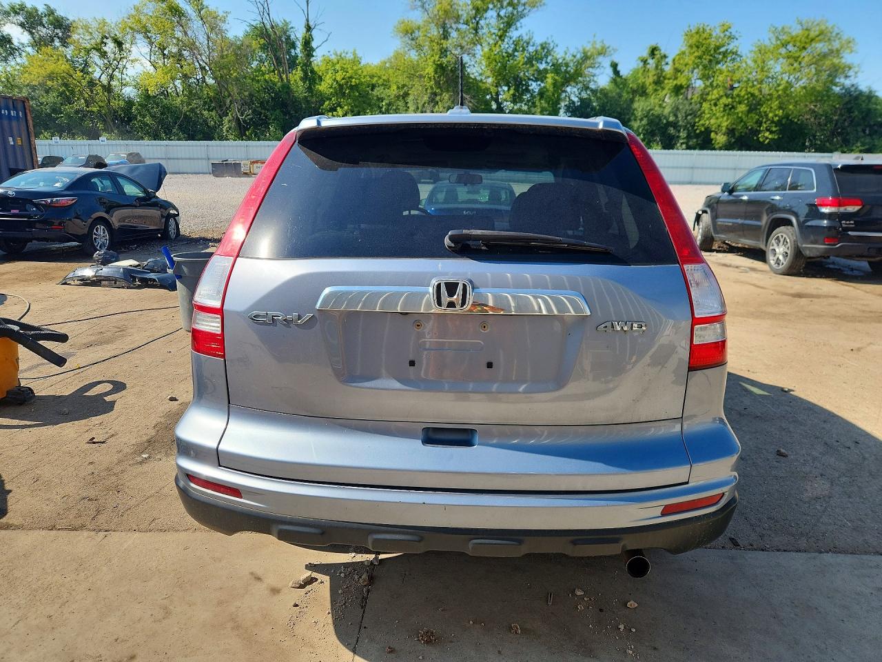 2010 Honda Cr-v Exl Blue vin: 5J6RE4H78AL064833