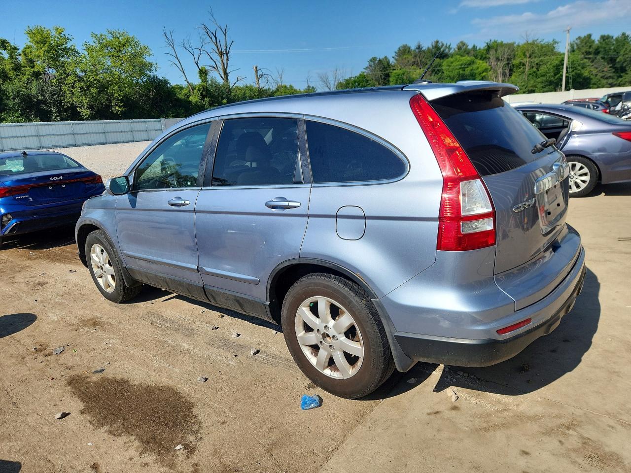 2010 Honda Cr-v Exl Blue vin: 5J6RE4H78AL064833