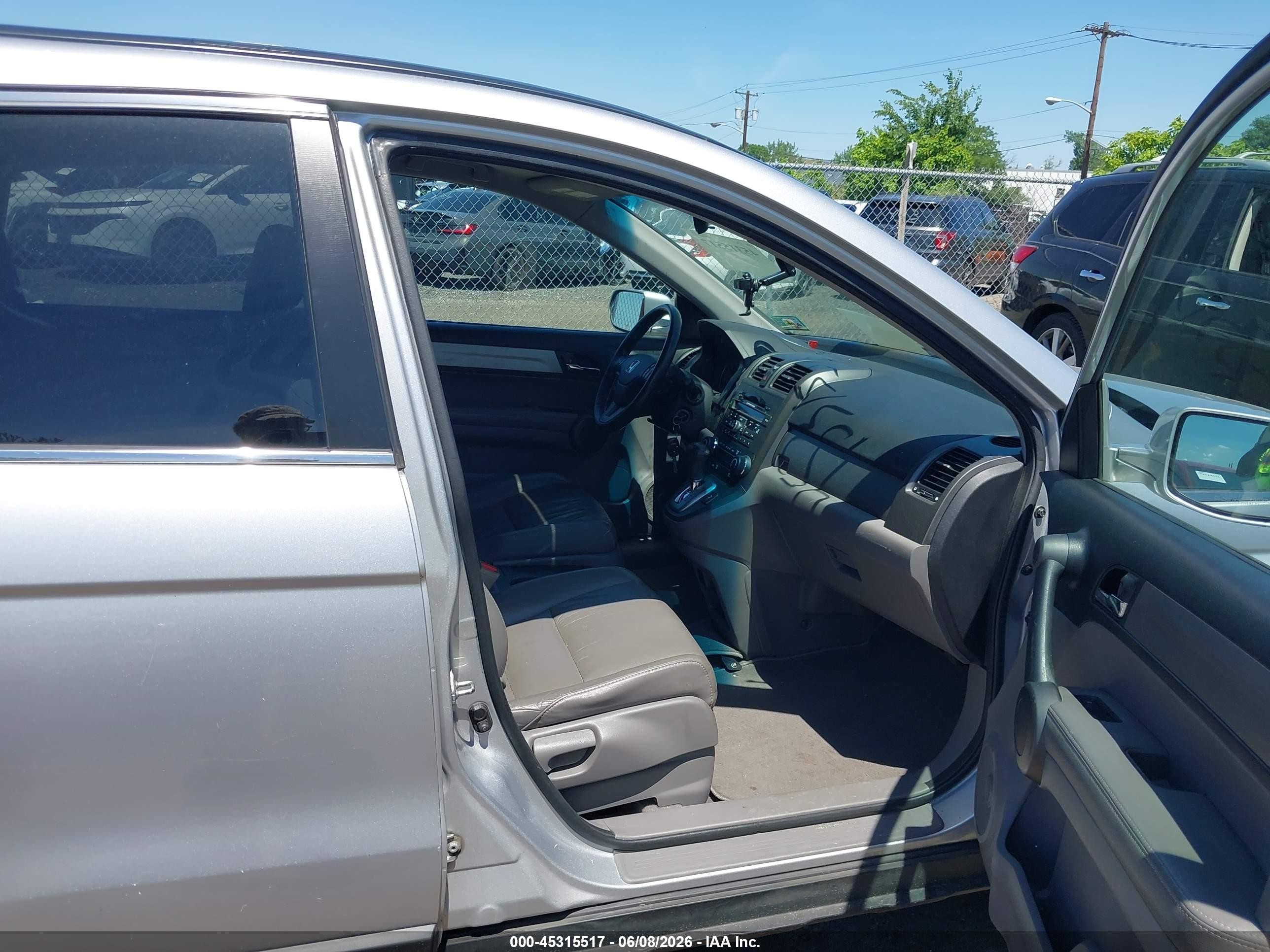 2010 Honda Cr-v Ex-l Silver vin: 5J6RE4H78AL083057