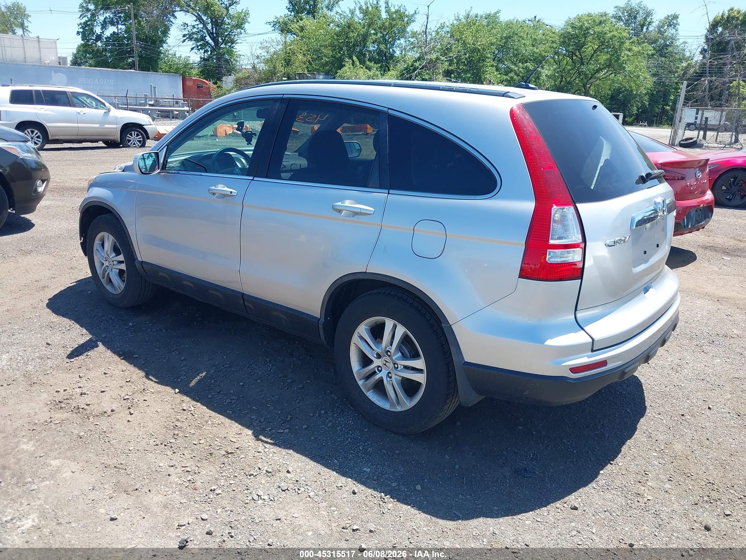 2010 Honda Cr-v Ex-l Silver vin: 5J6RE4H78AL083057