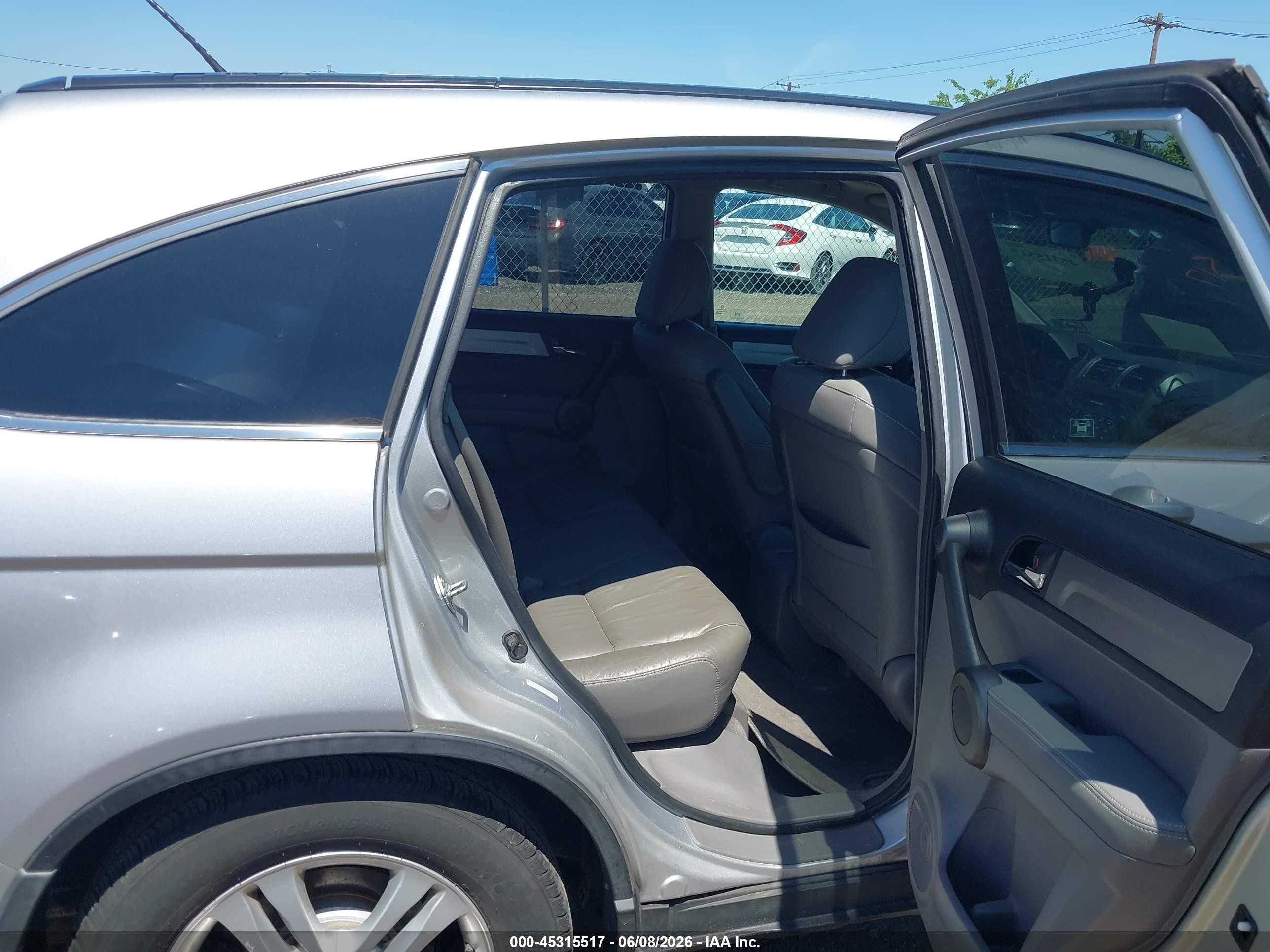 2010 Honda Cr-v Ex-l Silver vin: 5J6RE4H78AL083057