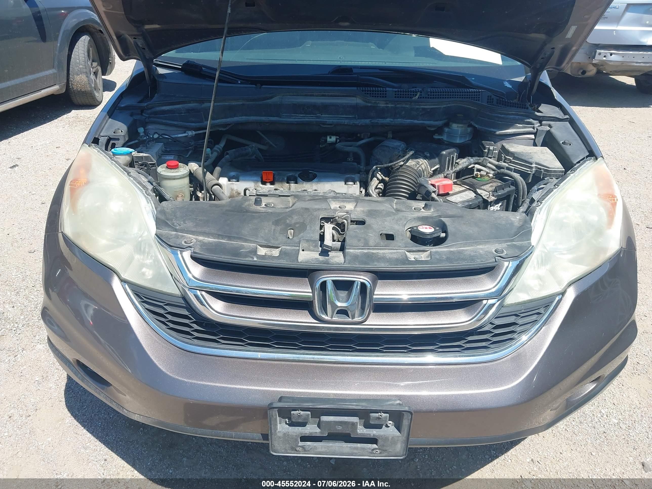 2011 Honda Cr-v Ex-l Silver vin: 5J6RE4H78BL028707