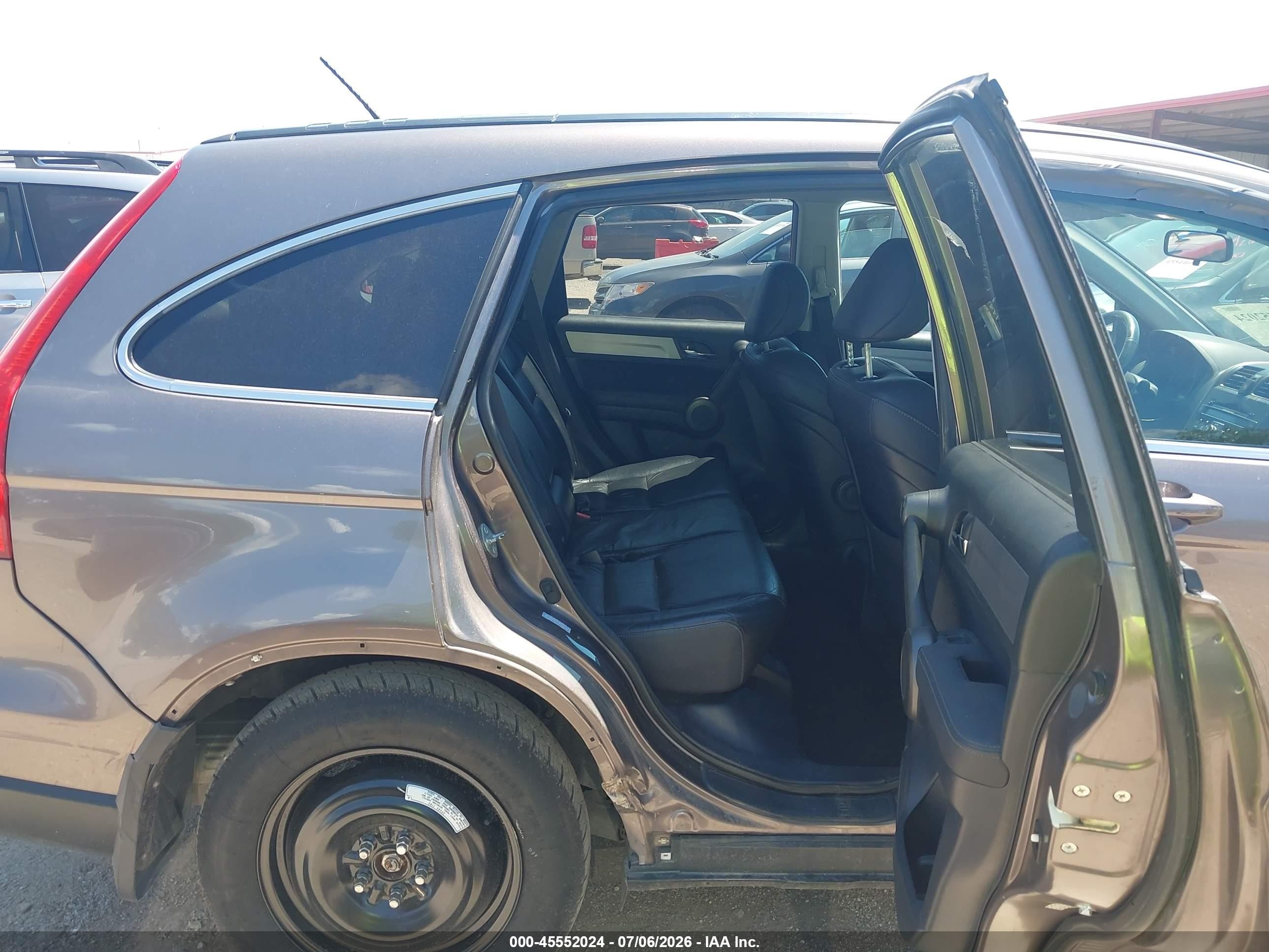 2011 Honda Cr-v Ex-l Silver vin: 5J6RE4H78BL028707