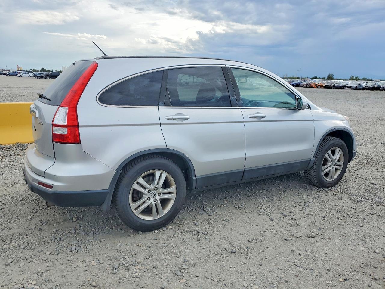 2011 Honda Cr-v Exl Silver vin: 5J6RE4H78BL047855