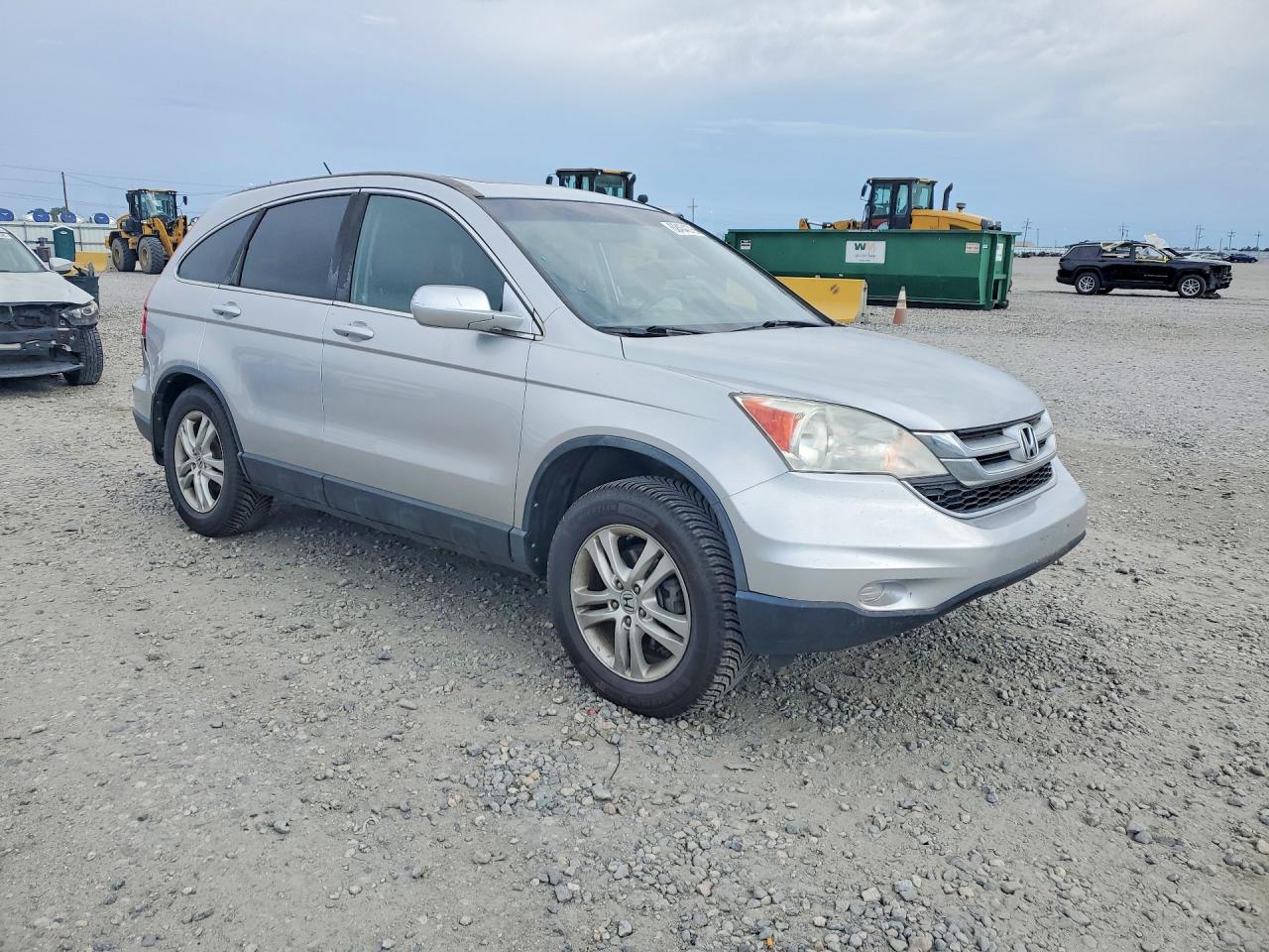 2011 Honda Cr-v Exl Silver vin: 5J6RE4H78BL047855