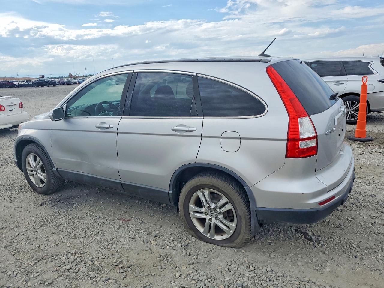 2011 Honda Cr-v Exl Silver vin: 5J6RE4H78BL047855
