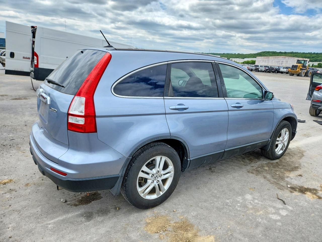 2011 Honda Cr-v Exl Blue vin: 5J6RE4H78BL091015