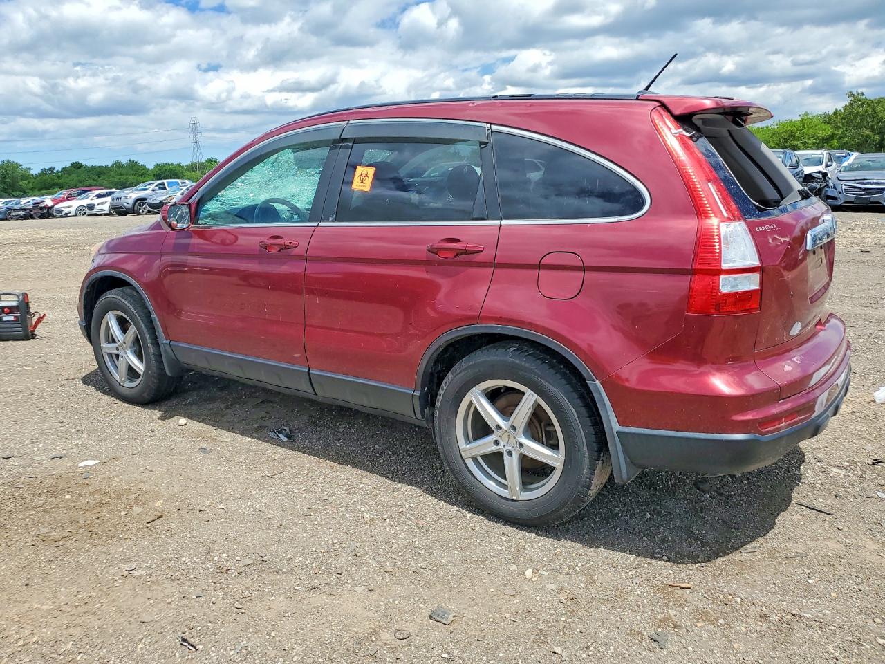 2011 Honda Cr-v Exl Maroon vin: 5J6RE4H78BL120870