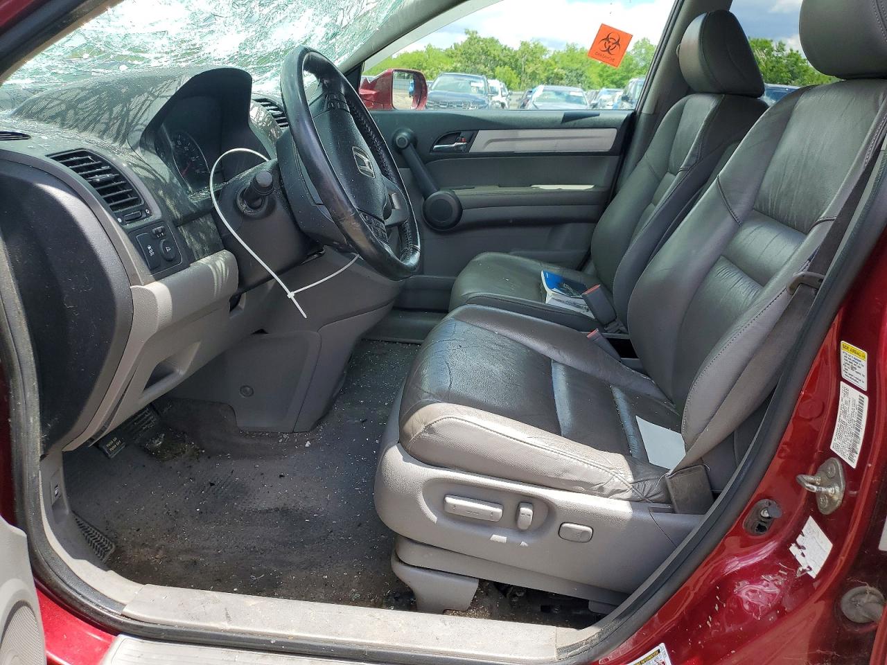 2011 Honda Cr-v Exl Maroon vin: 5J6RE4H78BL120870