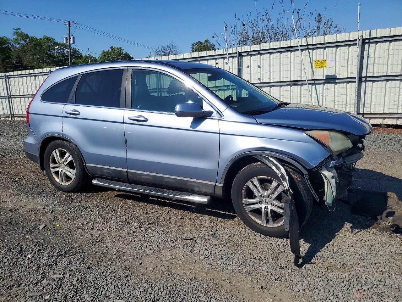 2010 Honda Cr-v Exl Blue vin: 5J6RE4H79AL006035