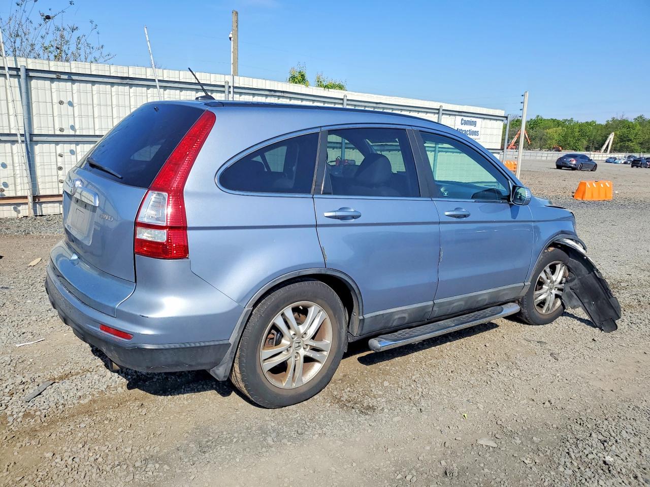 2010 Honda Cr-v Exl Blue vin: 5J6RE4H79AL006035