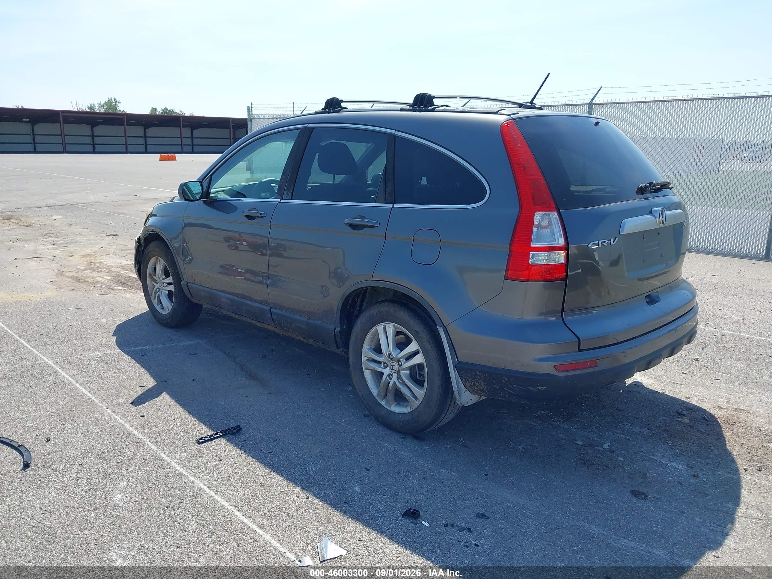 2010 Honda Cr-v Ex-l Gray vin: 5J6RE4H79AL010554