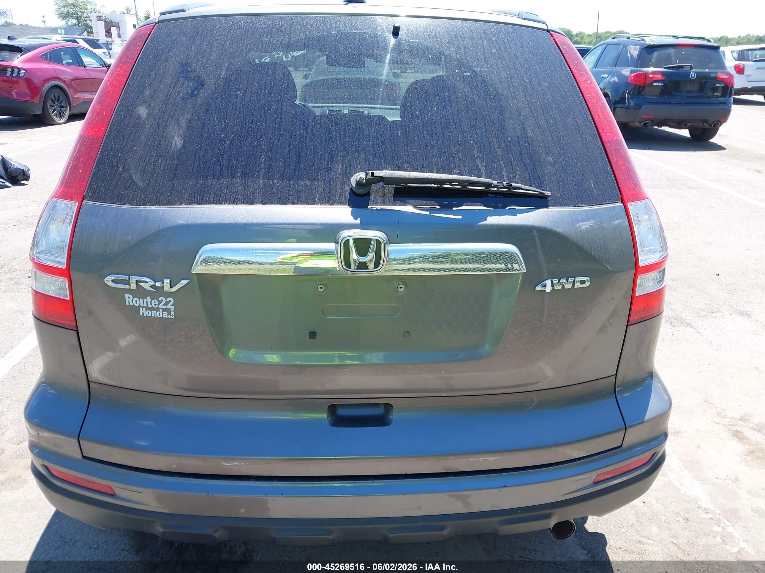 2010 Honda Cr-v Ex-l Gray vin: 5J6RE4H79AL010568