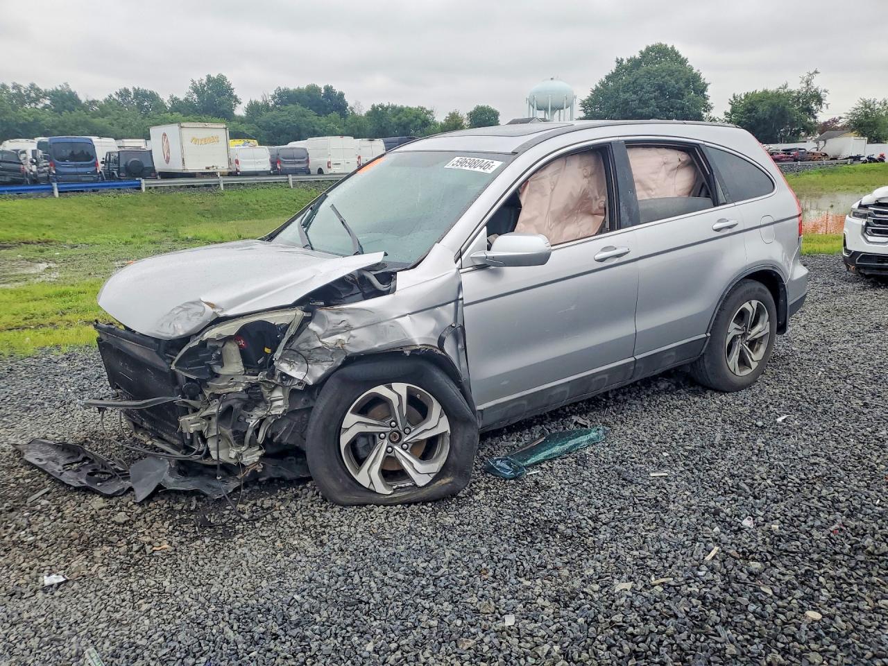 2010 Honda Cr-v Exl Серебряный vin: 5J6RE4H79AL014121