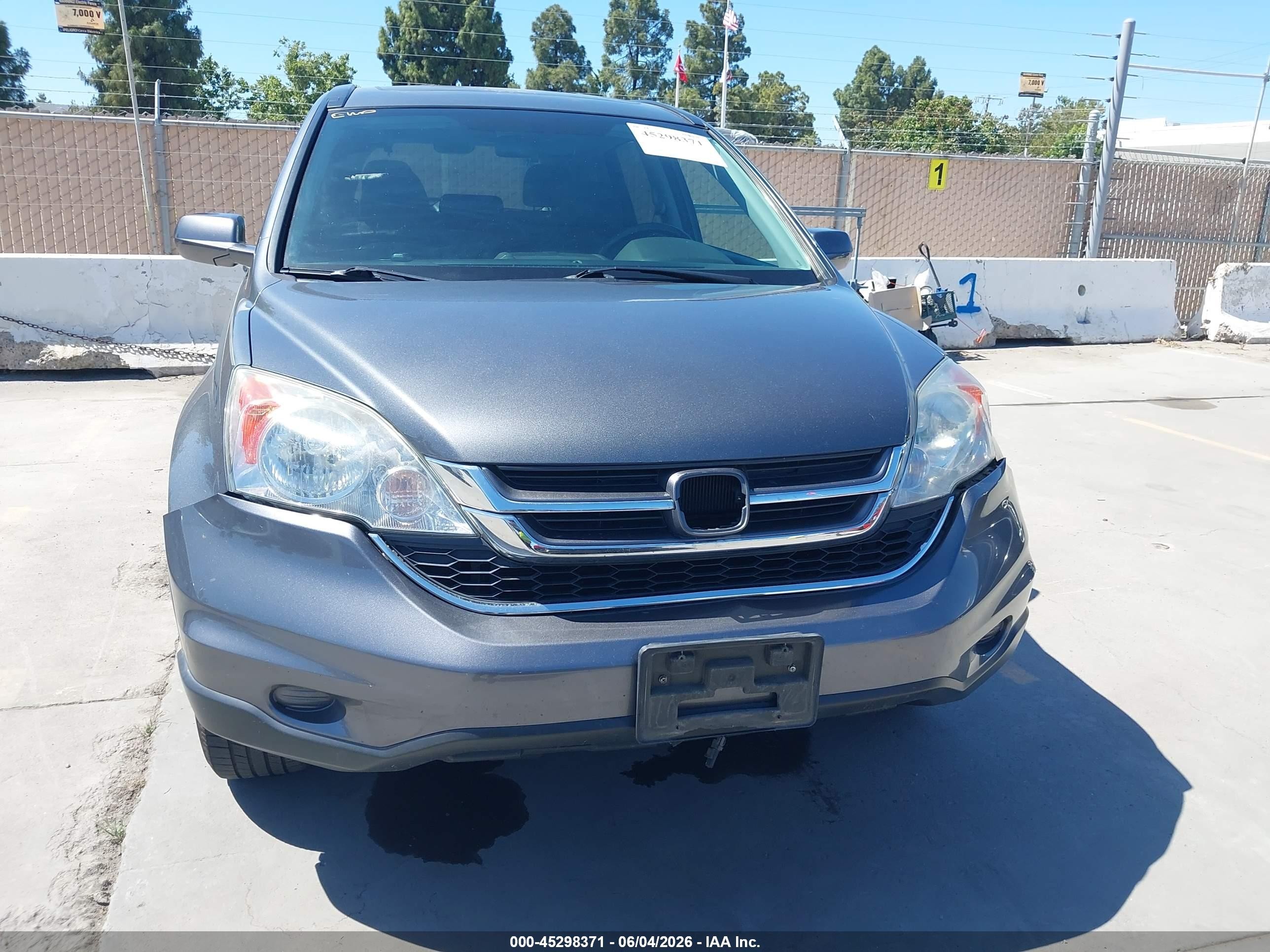 2010 Honda Cr-v Ex-l Gray vin: 5J6RE4H79AL023515