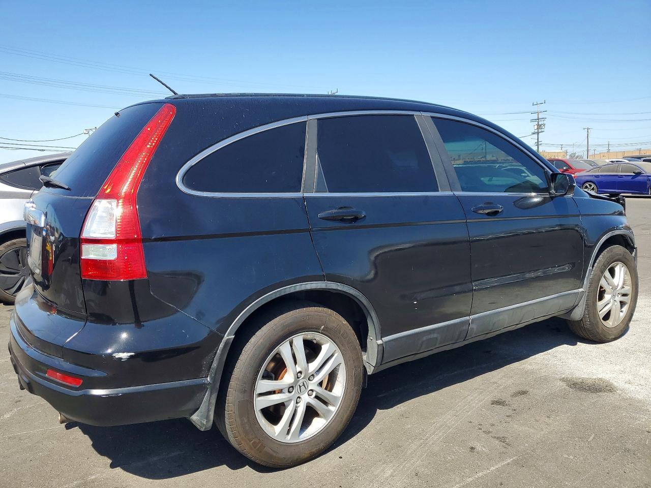 2010 Honda Cr-v Exl Black vin: 5J6RE4H79AL036667