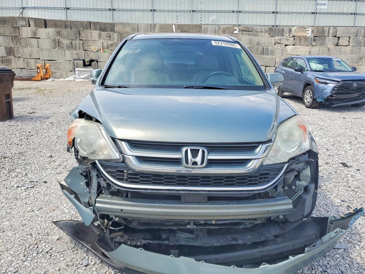 2010 Honda Cr-v Exl Blue vin: 5J6RE4H79AL040721