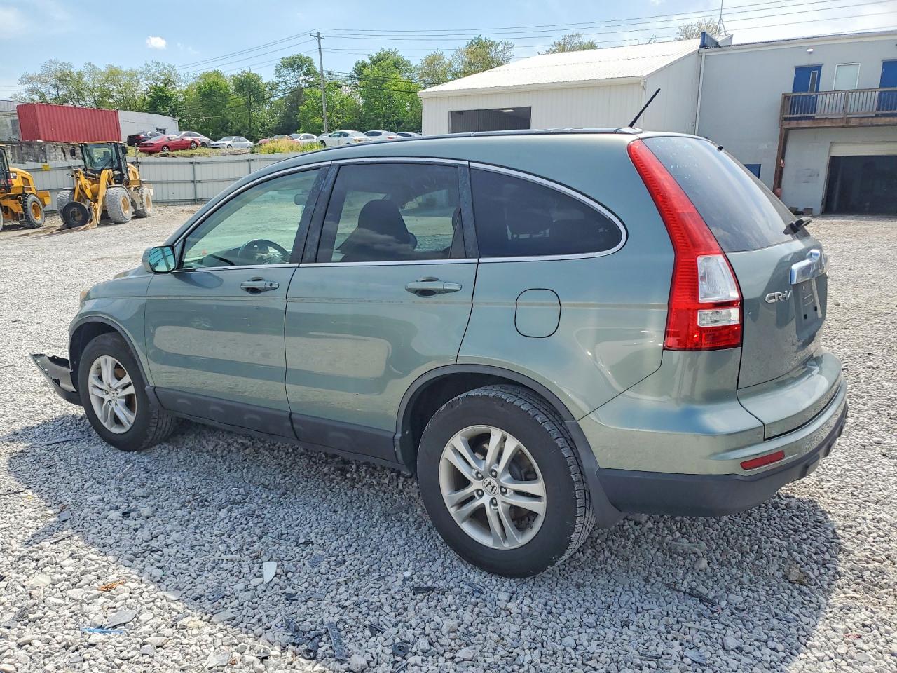 2010 Honda Cr-v Exl Blue vin: 5J6RE4H79AL040721