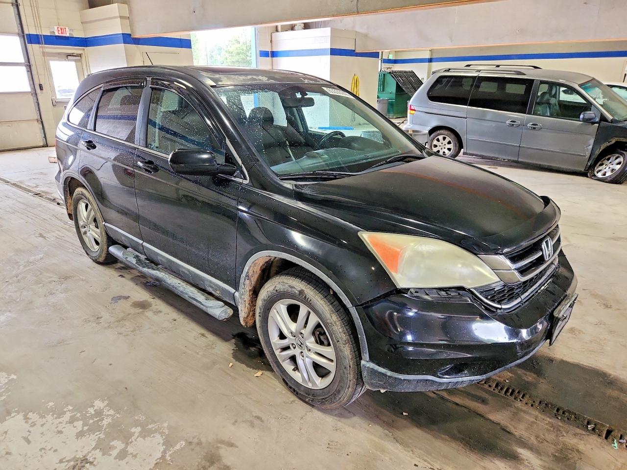 2010 Honda Cr-v Exl Black vin: 5J6RE4H79AL047488
