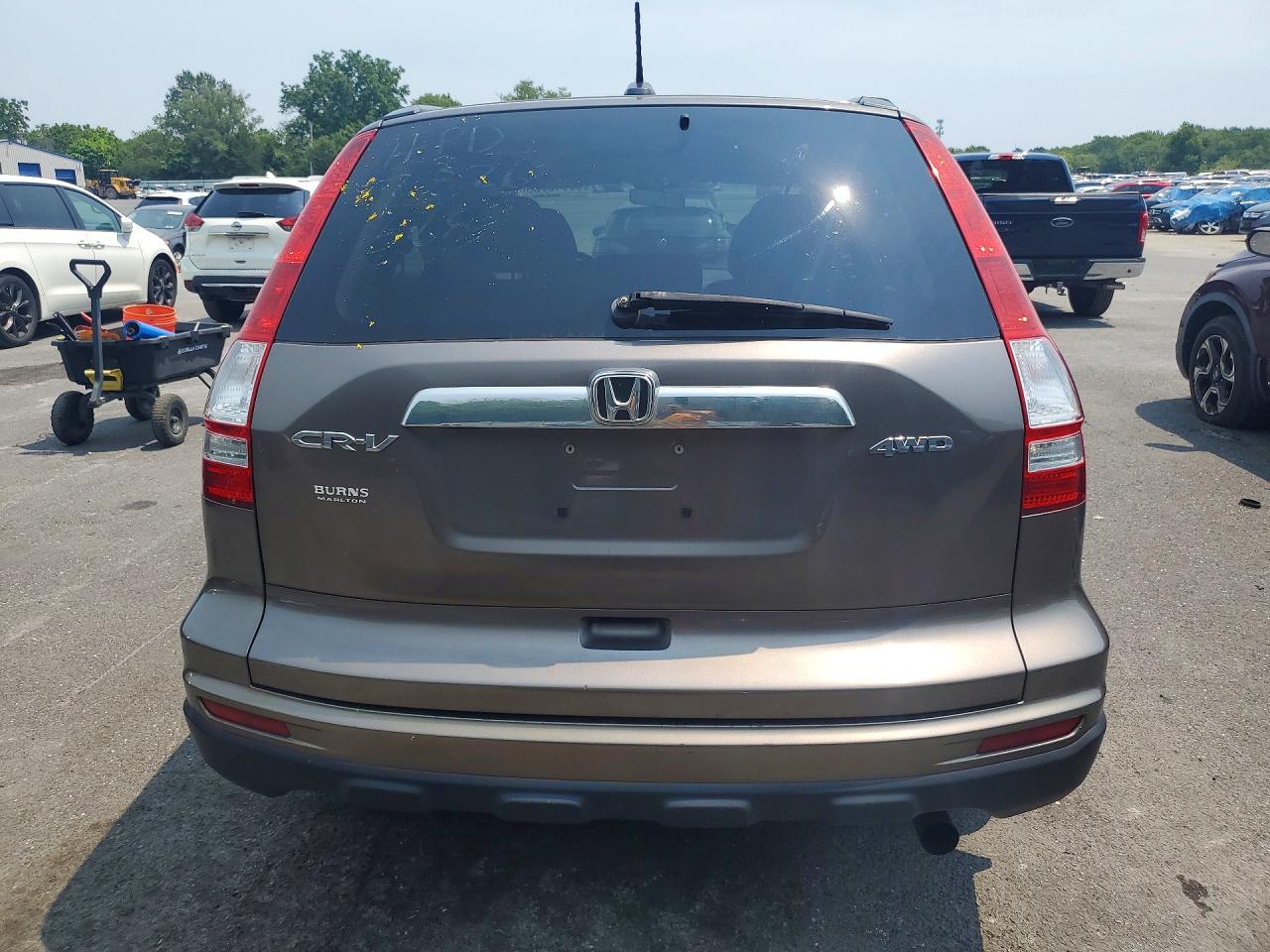 2010 Honda Cr-v Exl Gray vin: 5J6RE4H79AL048706