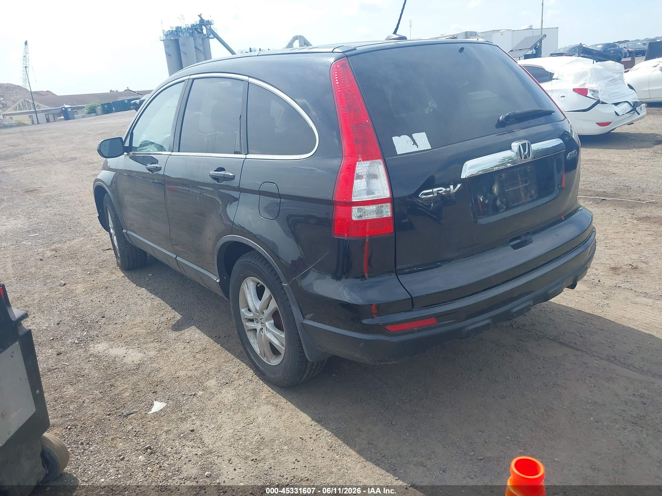 2010 Honda Cr-v Ex-l Black vin: 5J6RE4H79AL056191