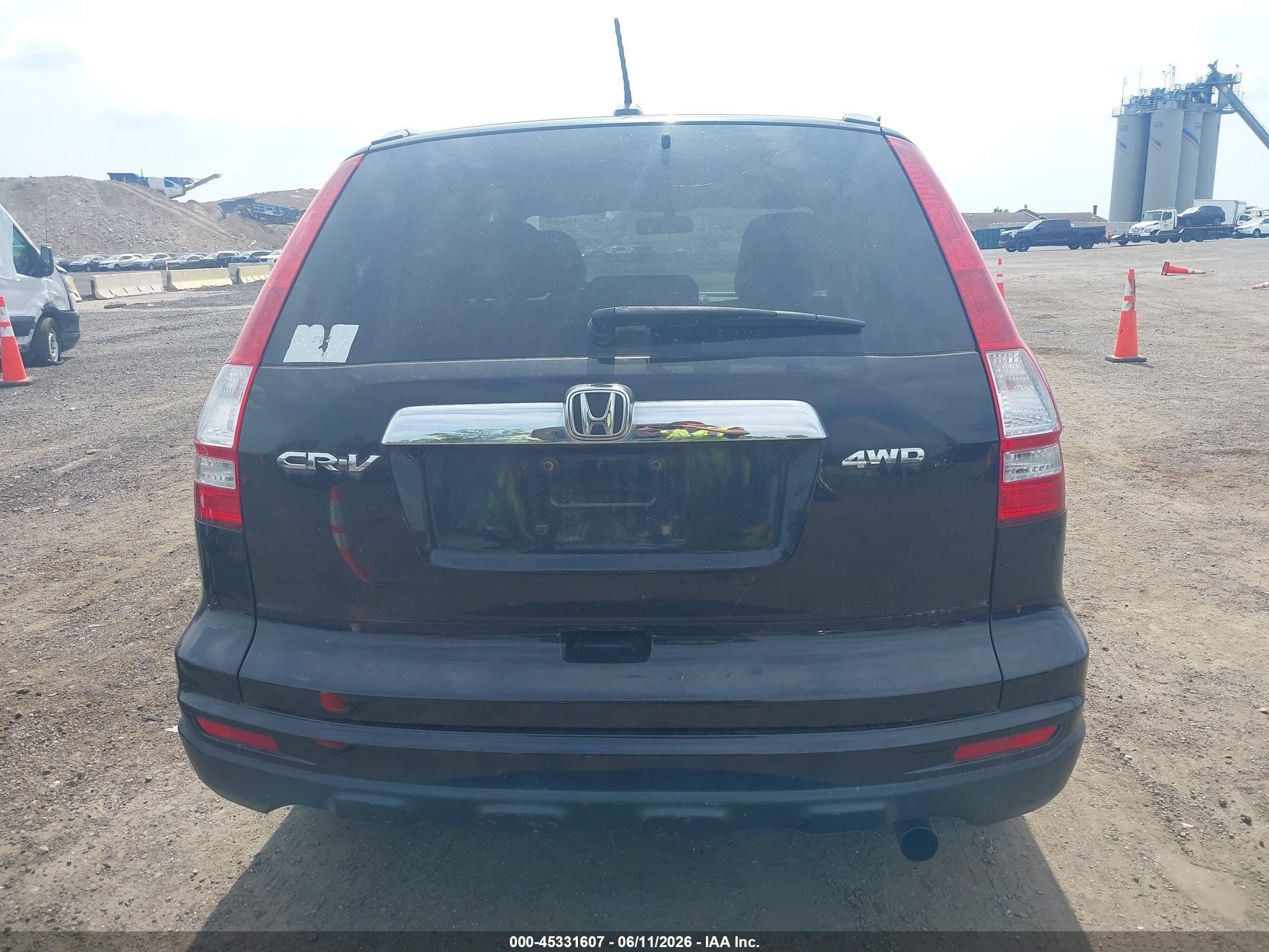 2010 Honda Cr-v Ex-l Black vin: 5J6RE4H79AL056191