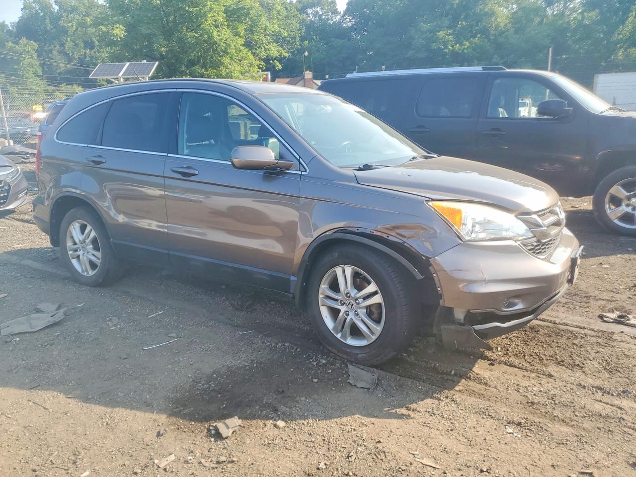 2010 Honda Cr-v Exl Brown vin: 5J6RE4H79AL060628