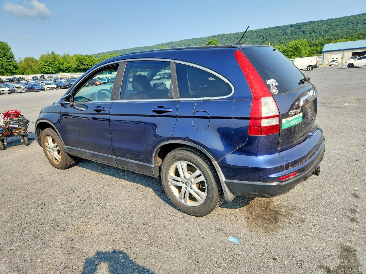 2010 Honda Cr-v Exl Blue vin: 5J6RE4H79AL062864