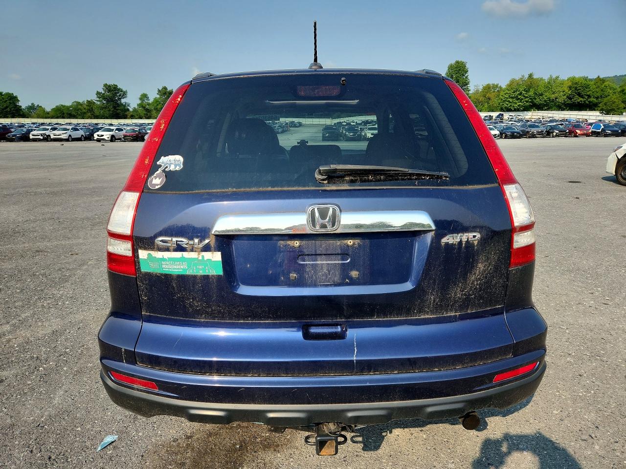 2010 Honda Cr-v Exl Blue vin: 5J6RE4H79AL062864