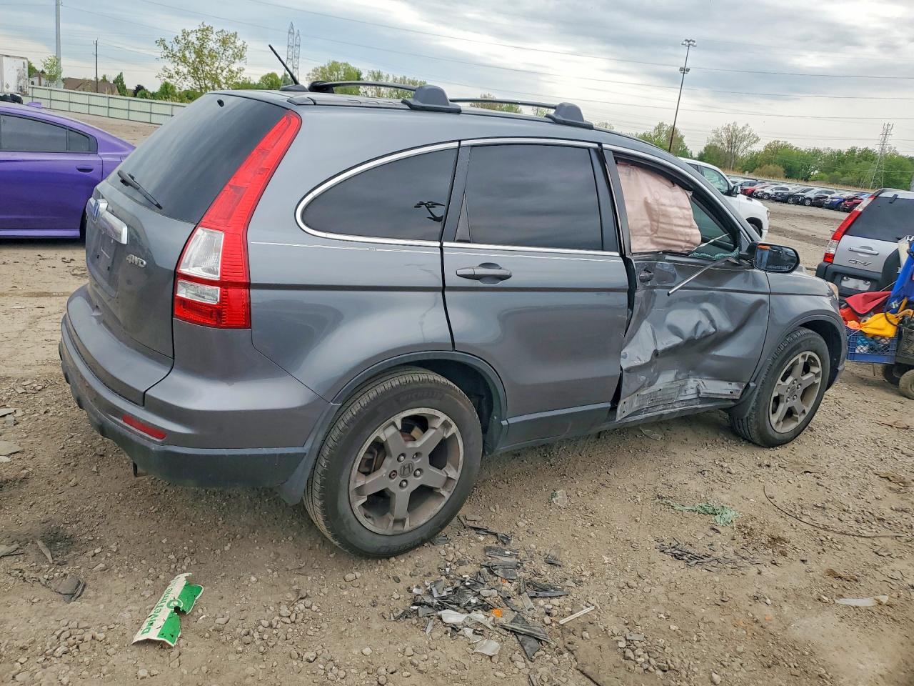 2010 Honda Cr-v Exl Gray vin: 5J6RE4H79AL075887