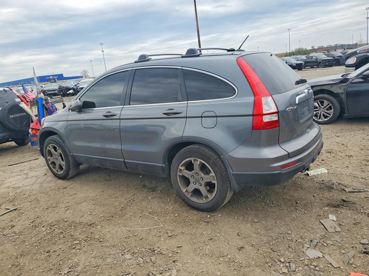 2010 Honda Cr-v Exl Gray vin: 5J6RE4H79AL075887